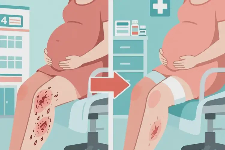 孕婦大腿上容易長濕疹可不可以根治(圖2)