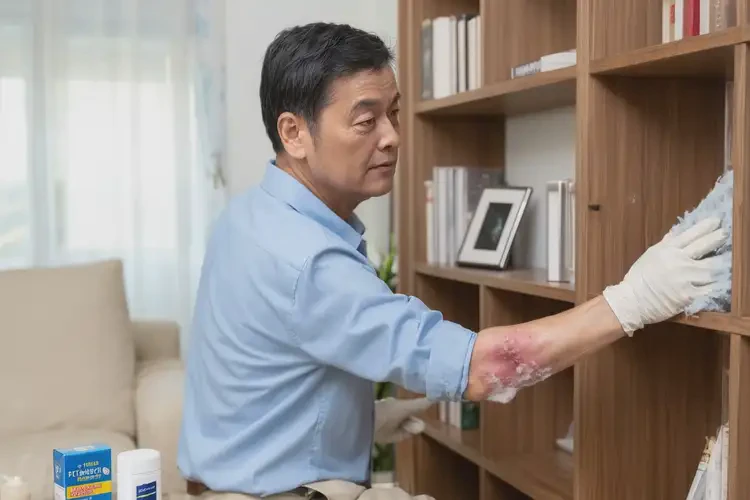 男性手臂經(jīng)常起濕疹可不可以根治(圖2)