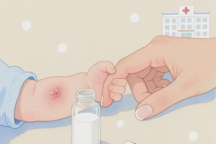 寶寶手臂上偶爾起濕疹可不可以根治(圖3)