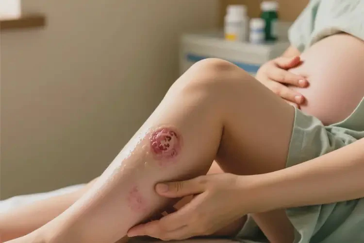 產(chǎn)婦小腿有濕疹可不可以根治(圖3)