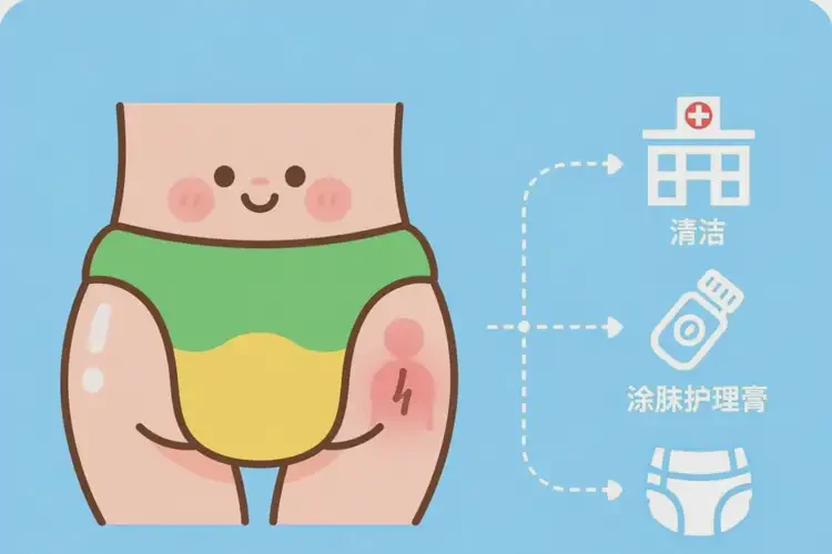 嬰兒肛周出濕疹能夠徹底治愈嗎(圖1)