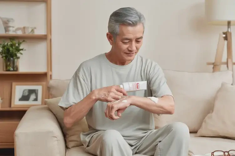 老年人脖子上偶爾起濕疹能徹底自愈嗎(圖2)