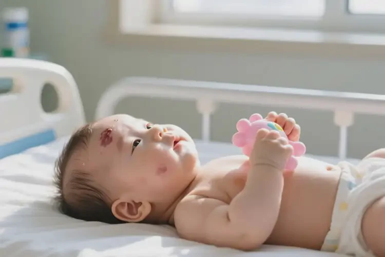 宝宝面部偶尔长湿疹可以治好吗(图3)