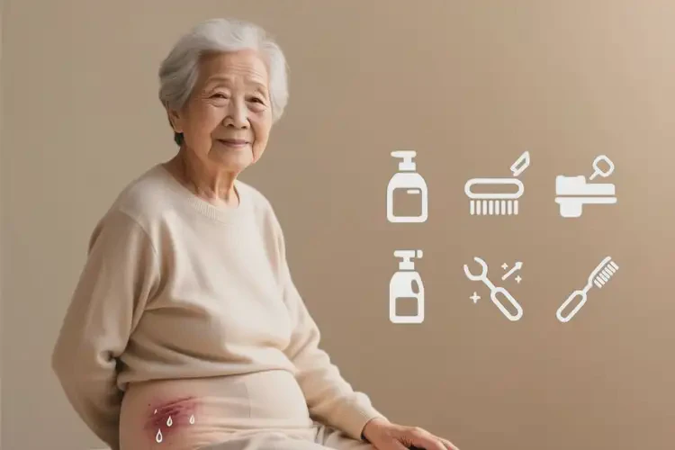 高齡老人屁股上出濕疹能不能根治(圖1)