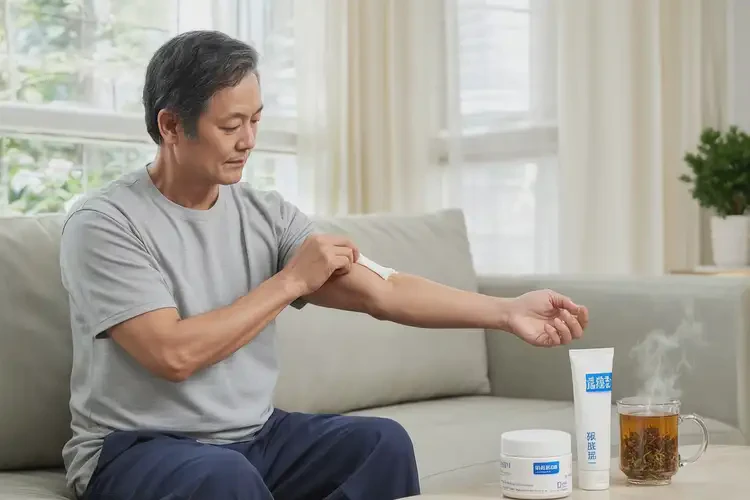 男性大腿上出濕疹可不可以根治(圖1)