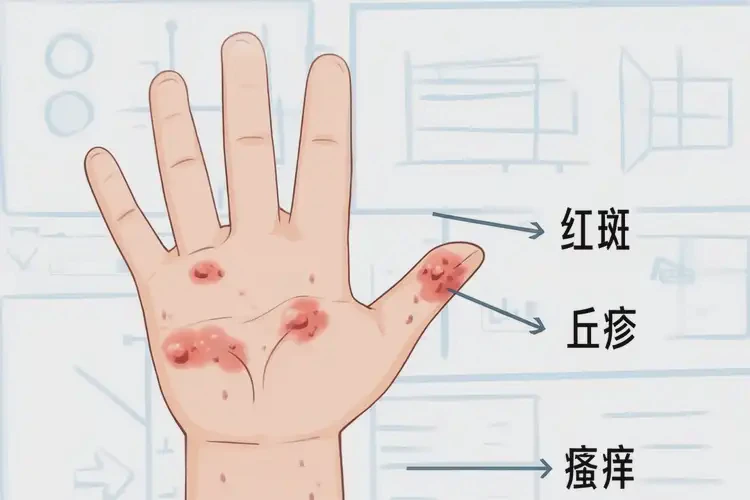 孩子手上容易長濕疹能徹底自愈嗎(圖4)