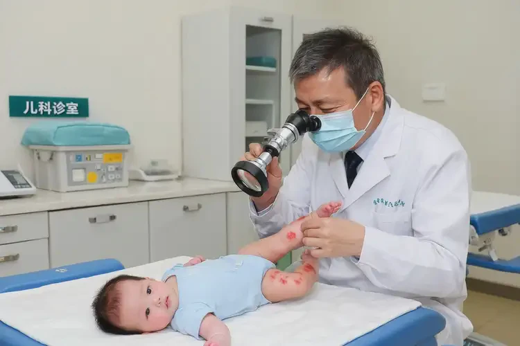 嬰兒手臂偶爾長(zhǎng)濕疹可不可以根治(圖2)