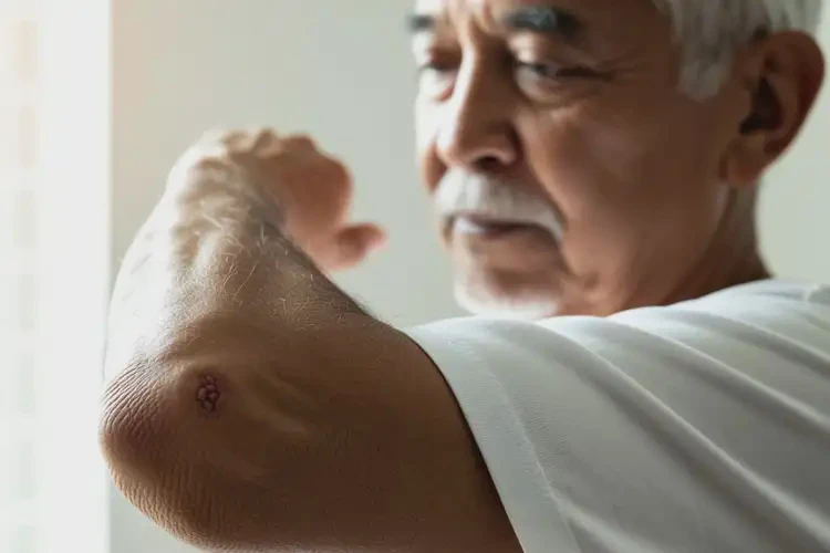 老人全身容易起濕疹可不可以根治(圖1)