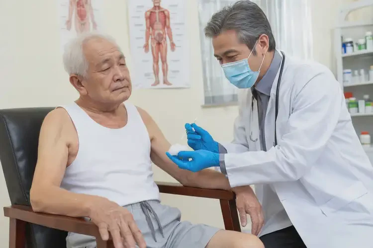 老人大腿上偶爾起濕疹能夠徹底治愈嗎(圖3)