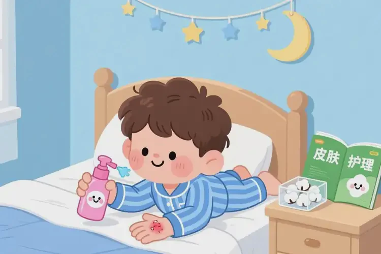 孩子四肢偶爾長濕疹能徹底自愈嗎(圖1)