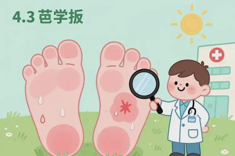 小孩腳上經(jīng)常起濕疹可不可以根治(圖2)