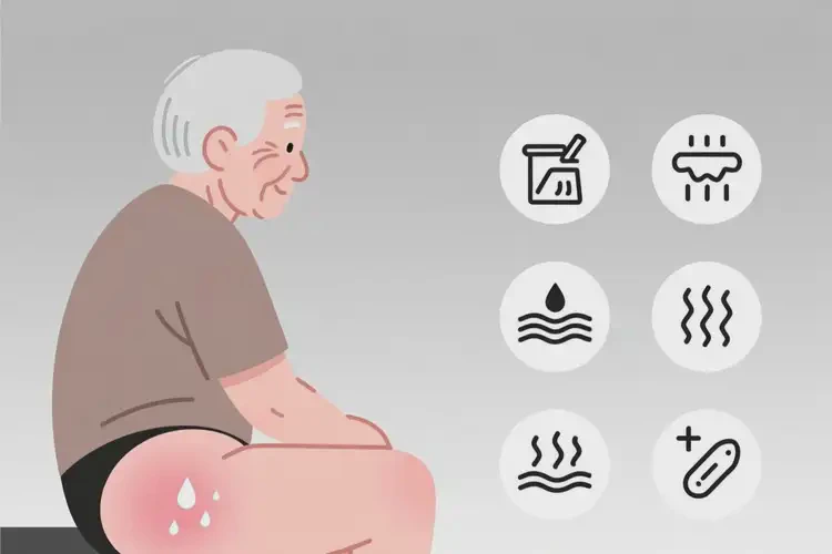 老年人屁股上出現濕疹可不可以根治(圖2)