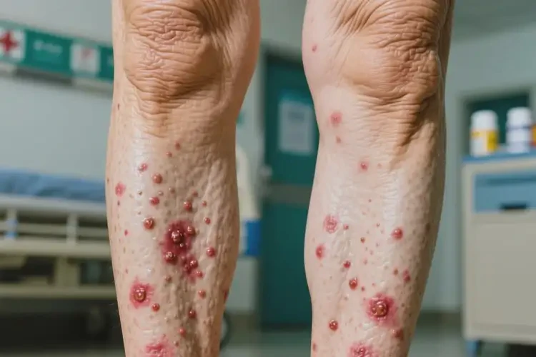 老年人身上偶尔起湿疹不管它会自己好吗(图2)