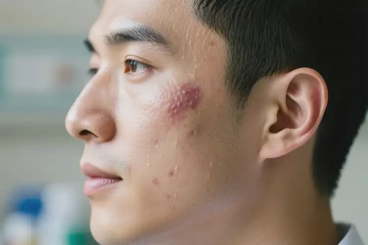 男人臉上偶爾起濕疹可不可以根治(圖2)