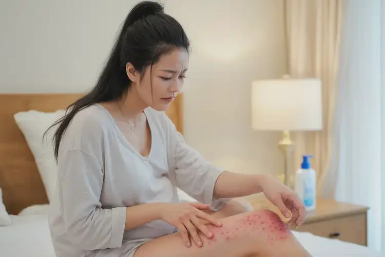 哺乳期媽媽大腿偶爾長濕疹能不能根治(圖4)