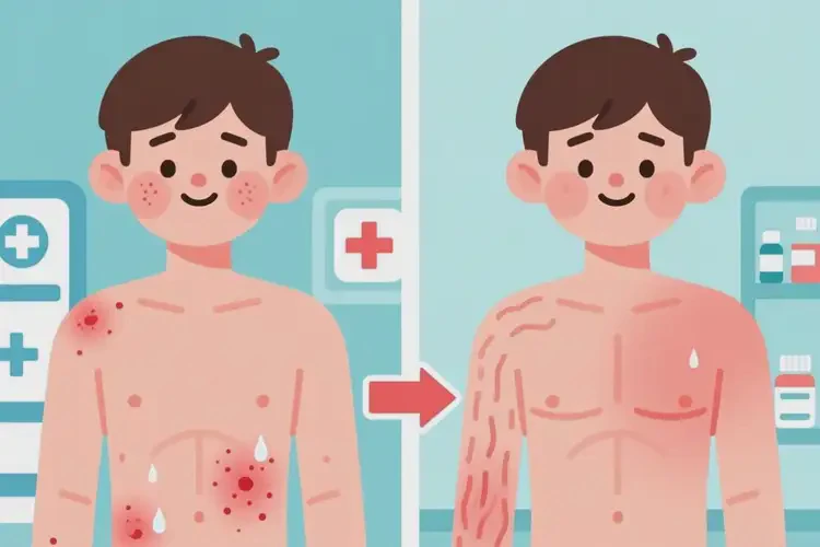 男生肚子偶爾起濕疹可不可以根治(圖3)