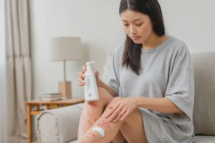 哺乳期媽媽小腿上出濕疹可不可以根治(圖3)