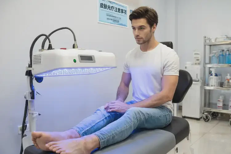 青年人脚上容易长湿疹能彻底自愈吗(图1)