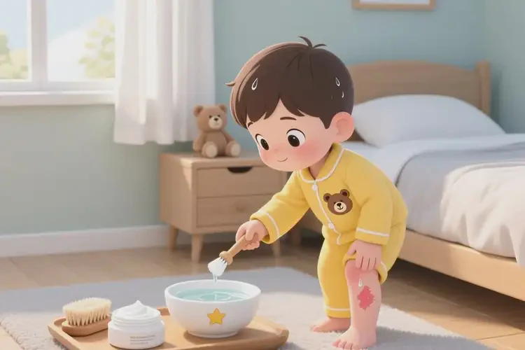 孩子四肢偶爾長濕疹能徹底自愈嗎(圖3)