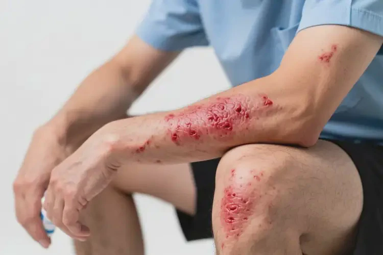 男人四肢出現(xiàn)濕疹可不可以根治(圖3)