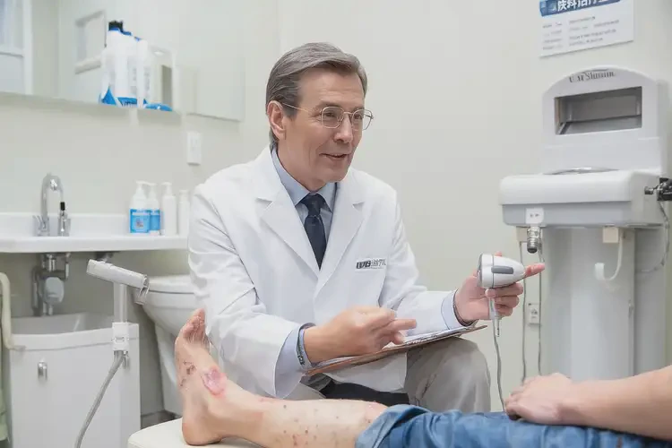 大學(xué)生大腿上偶爾長濕疹可不可以根治(圖2)