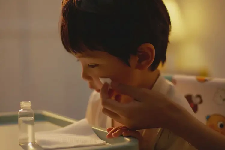 孩子面部容易起濕疹可不可以根治(圖3)