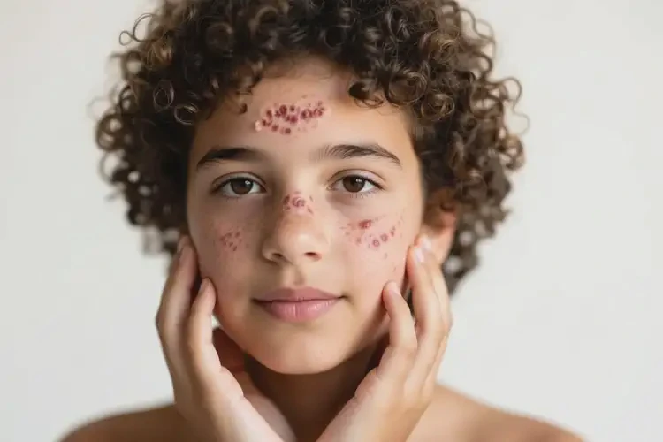 青年人臉上容易長(zhǎng)濕疹可不可以根治(圖2)