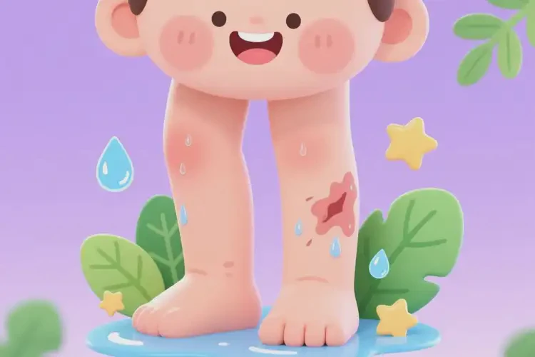 少儿小腿经常长湿疹可不可以根治(图1)