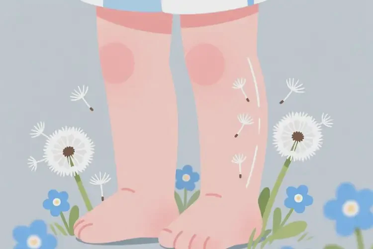 儿童大腿上偶尔长湿疹可不可以根治(图2)