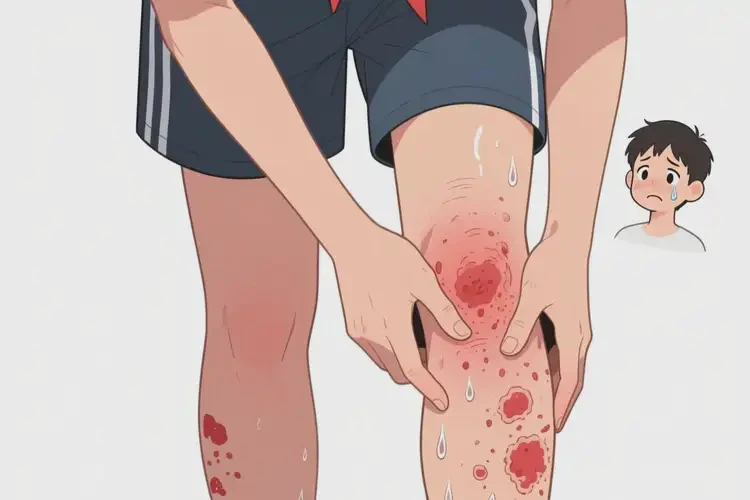 中学生小腿经常长湿疹可不可以根治(图4)