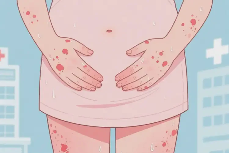 孕婦四肢起濕疹可不可以根治(圖4)