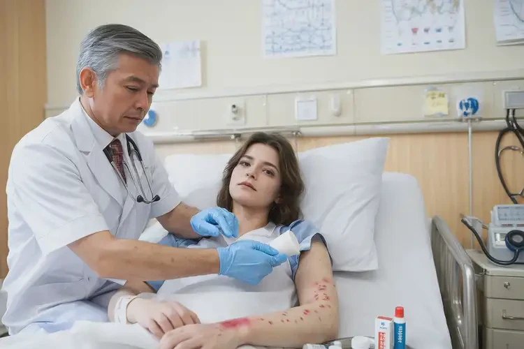 產(chǎn)婦手臂上偶爾起濕疹可不可以根治(圖3)