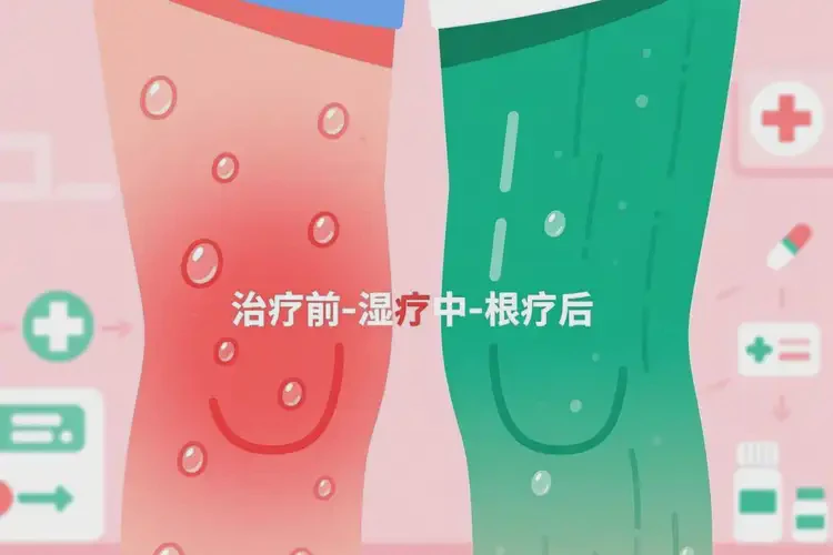 少兒大腿有濕疹可不可以根治(圖2)