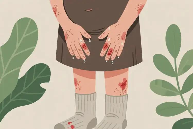 孕婦四肢起濕疹可不可以根治(圖3)