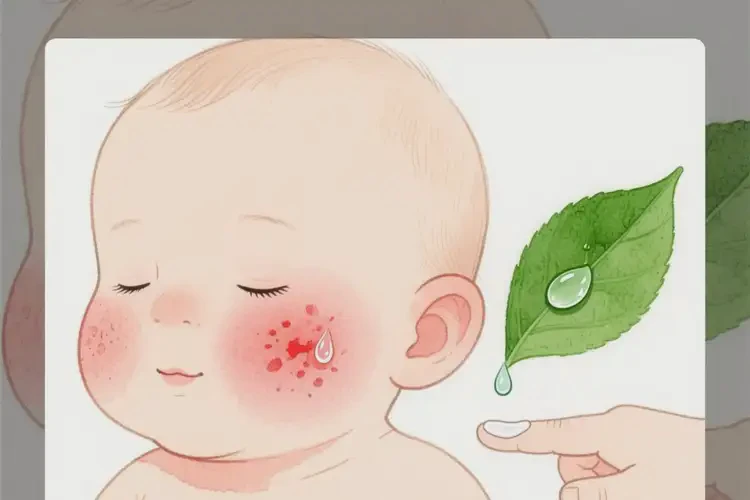 嬰兒面部容易長(zhǎng)濕疹可以治好嗎(圖1)