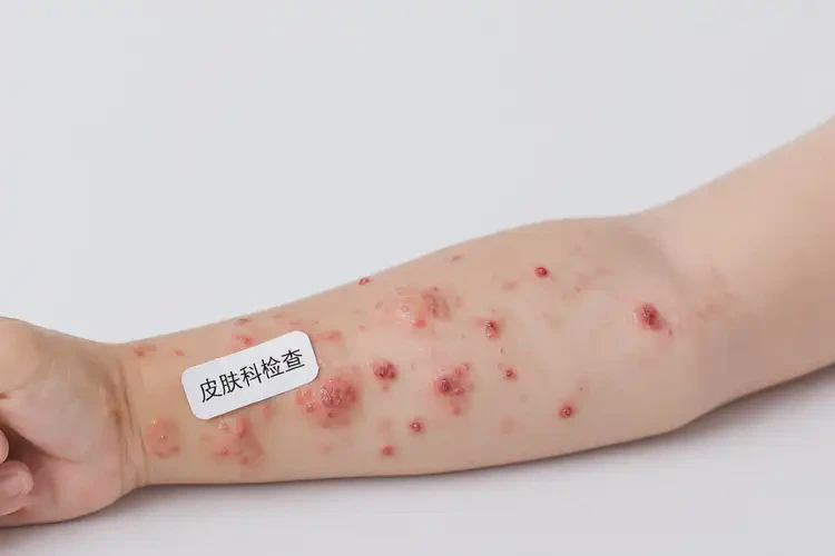 兒童手臂上容易起濕疹能靠自己自愈嗎(圖1)