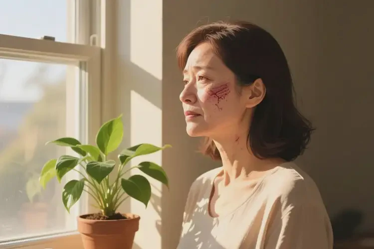 女人面部長濕疹能不能根治(圖2)