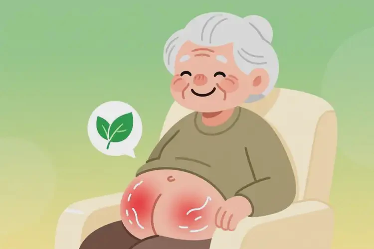 老人屁股上容易起濕疹可不可以根治(圖1)