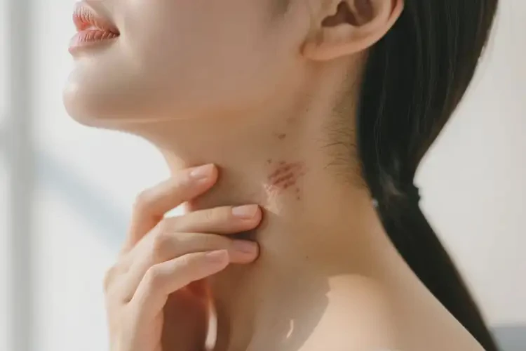 女性脖子上有濕疹可不可以根治(圖3)