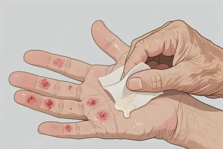 老人手上起湿疹可不可以根治(图2)