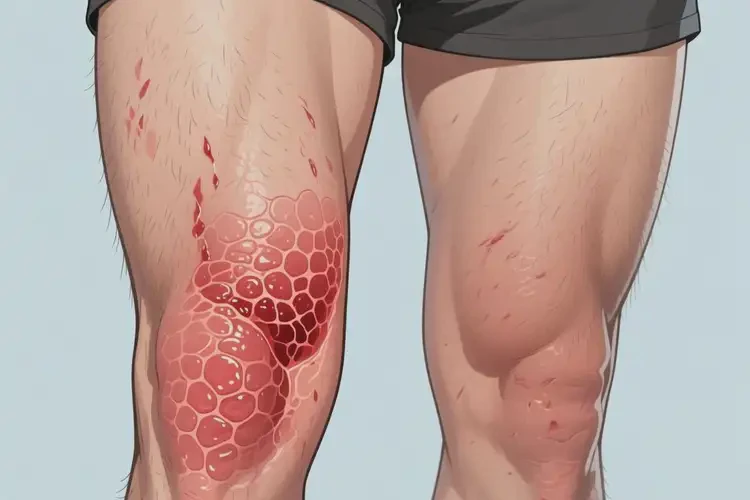 男人大腿起濕疹能不能根治(圖2)