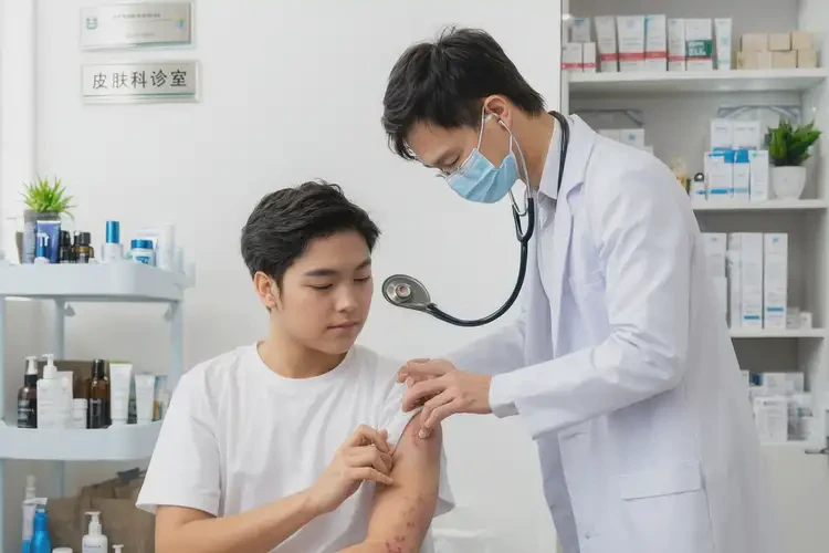 青少年手臂偶爾起濕疹能靠自己自愈嗎(圖2)