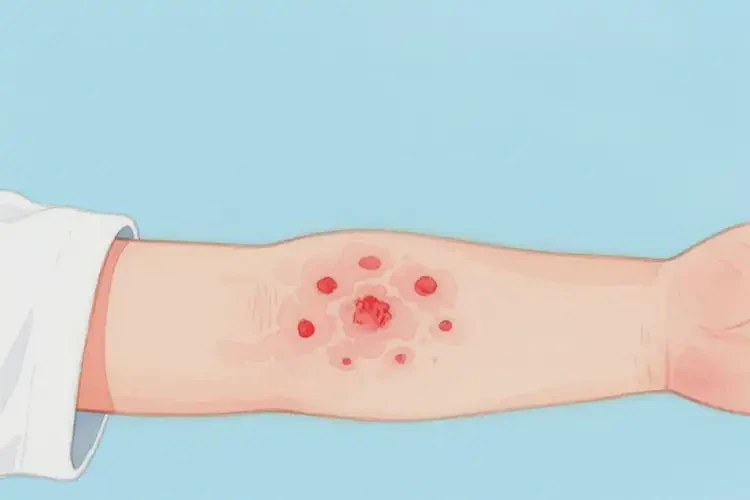 小孩手臂經(jīng)常長(zhǎng)濕疹不管它會(huì)自己自愈嗎(圖4)