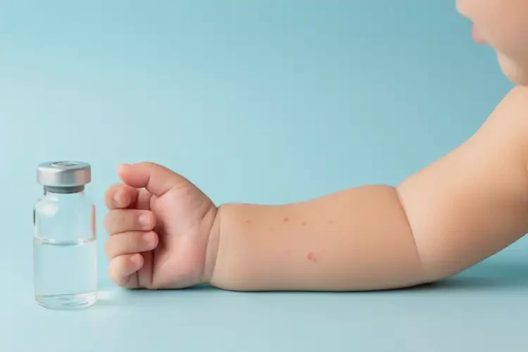 寶寶手臂上有濕疹可不可以根治(圖2)