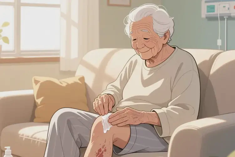 高齡老人大腿上經(jīng)常長濕疹能不能根治(圖3)