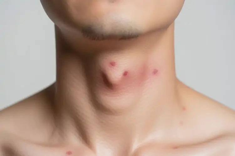 男性脖子上偶爾長濕疹可不可以徹底自愈(圖3)