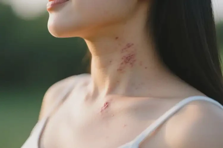 孕婦脖子上有濕疹可不可以根治(圖2)