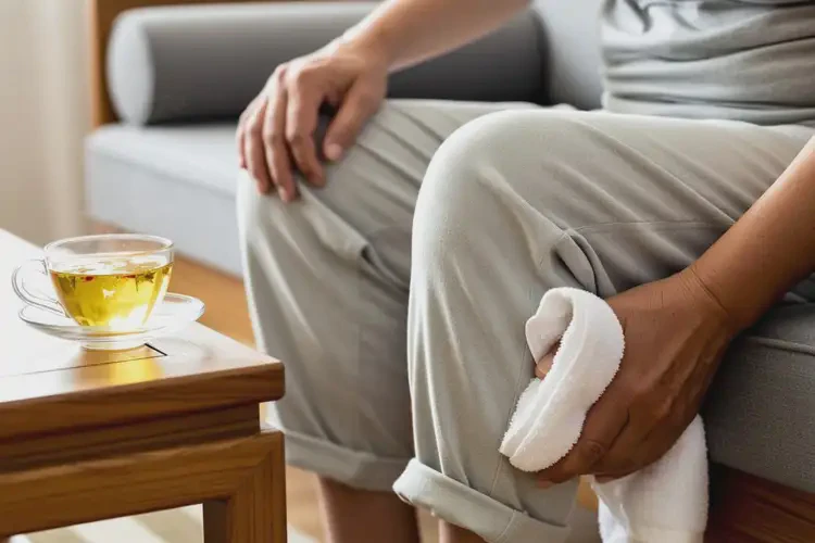 高齡老人大腿上長濕疹不管它會(huì)自己好嗎(圖3)