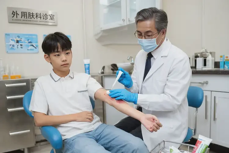 青少年手臂容易起濕疹能夠徹底治愈嗎(圖3)