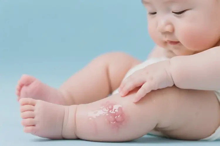 寶寶大腿上起濕疹可以治好嗎(圖3)